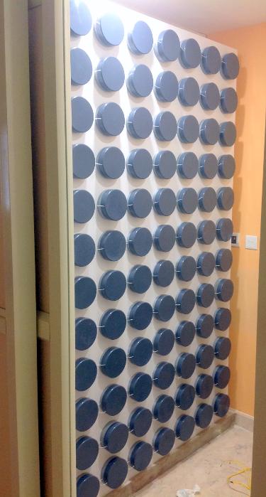 Dialyzer holder rack